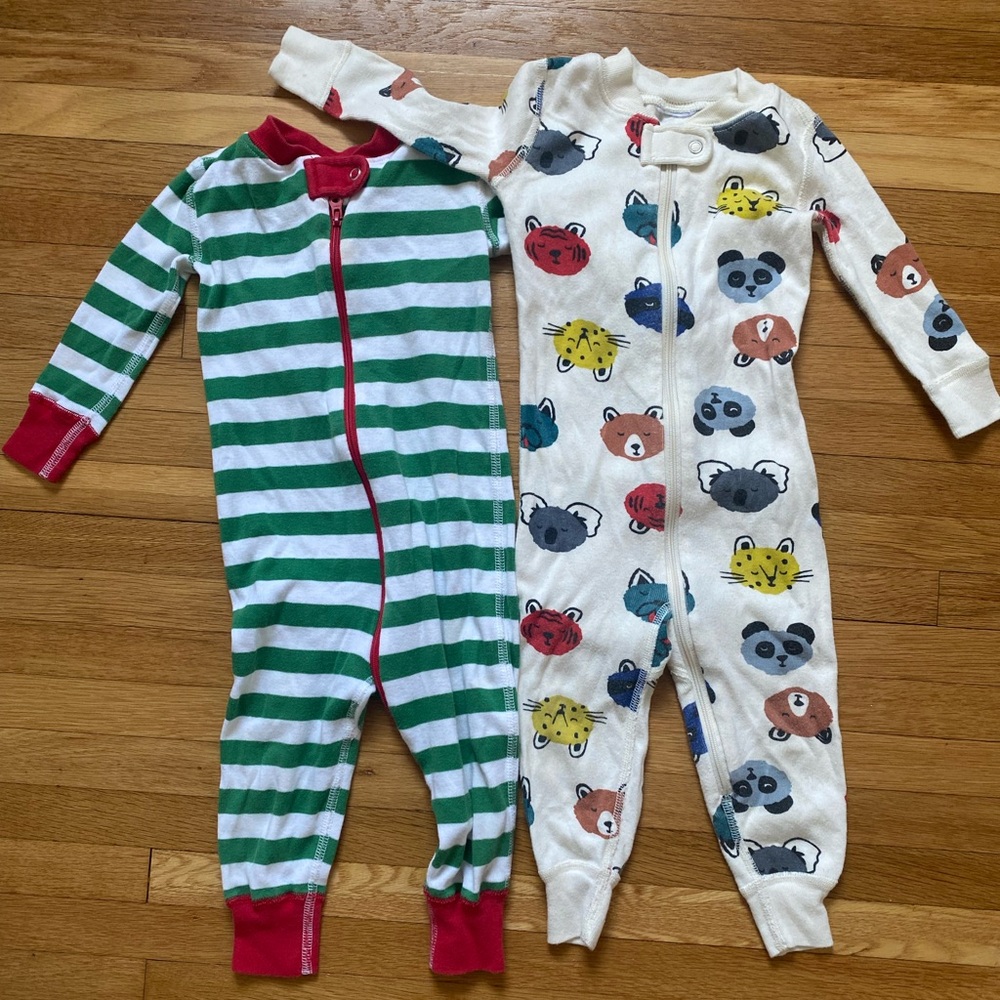2 Hannah Andersson Sleepers 12-18 mos